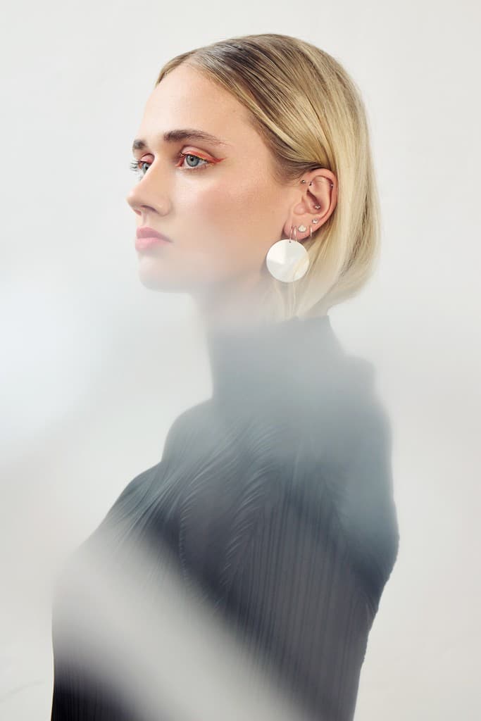 Grid girl for motorsport event