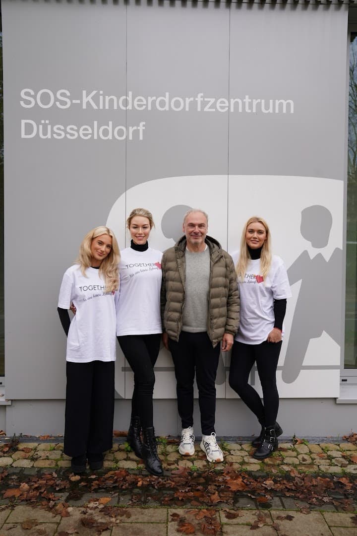 TOGET Team beim SOS-Kinderdorfzentrum Düsseldorf – soziales Engagement vor Ort