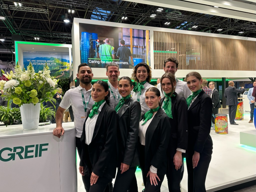 Professionelle Markenbotschafter bei Messe